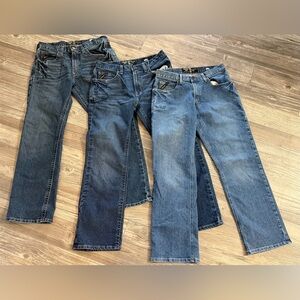 Ariat Men’s Jeans Lot Of 3- Sz 34-32
